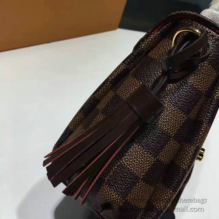 Louis Vuitton Damier Ebene Canvas Croisette Bag N53000