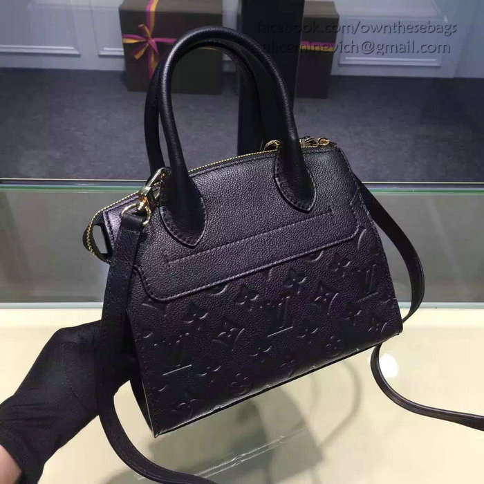 Louis Vuitton Monogram Empreinte Pont-neuf MM Noir M41752