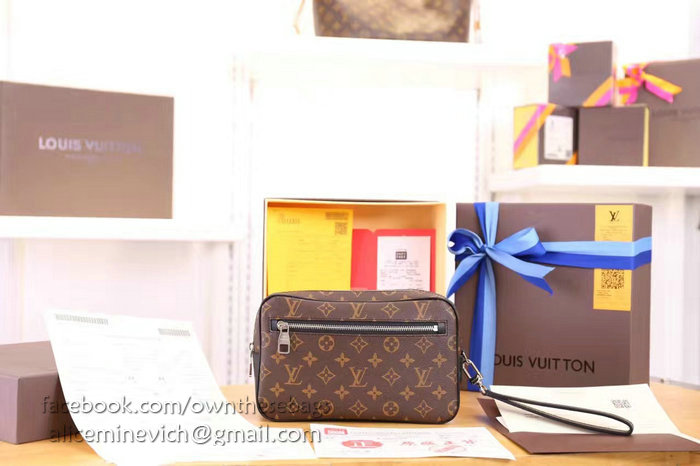 Louis Vuitton Monogram Canvas Kasai Clutch M42838