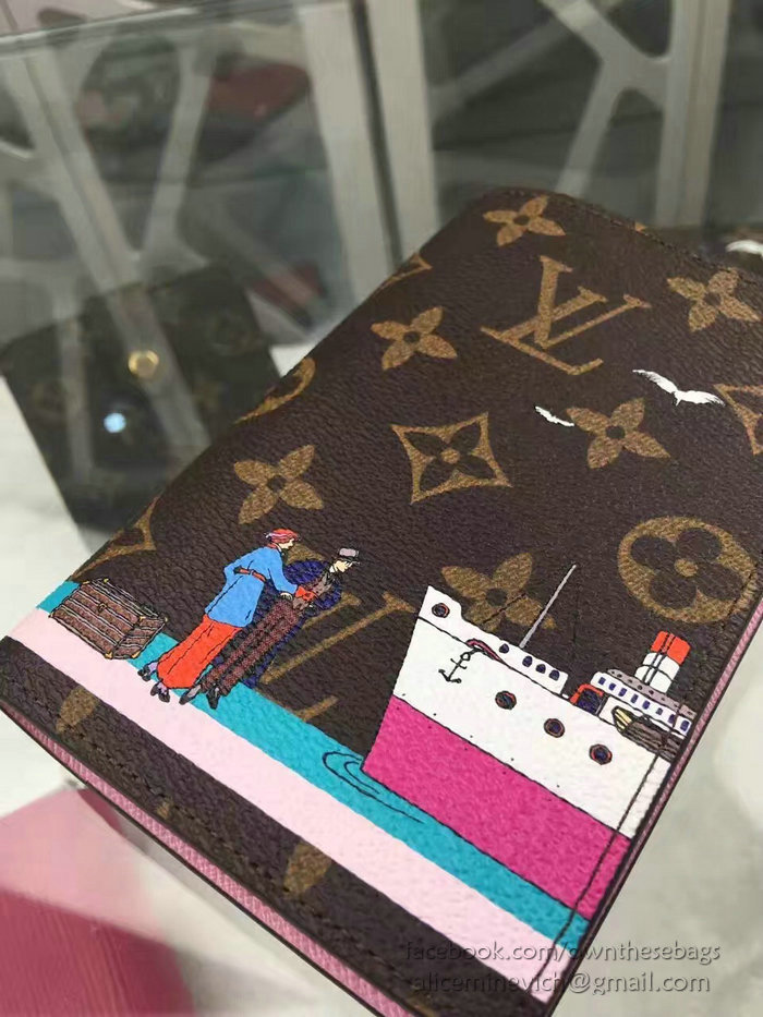 Louis Vuitton Monogram Canvas Passport Cover M62144