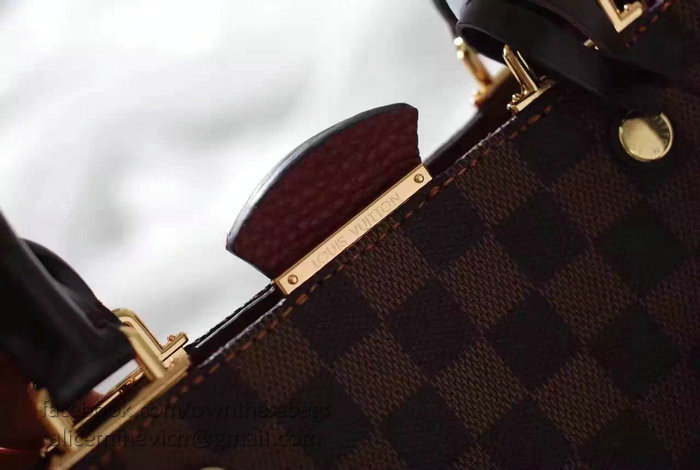 Louis Vuitton Damier Ebene Canvas Brittany Bordeaux N41674