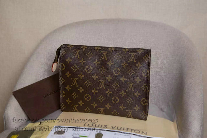 Louis Vuitton Monogram Canvas Toiletry Pouch 26 M47542