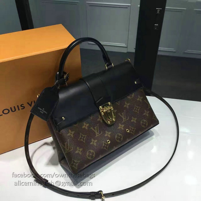 Louis Vuitton Monogram Canvas One Handle Flap Bag MM M43125