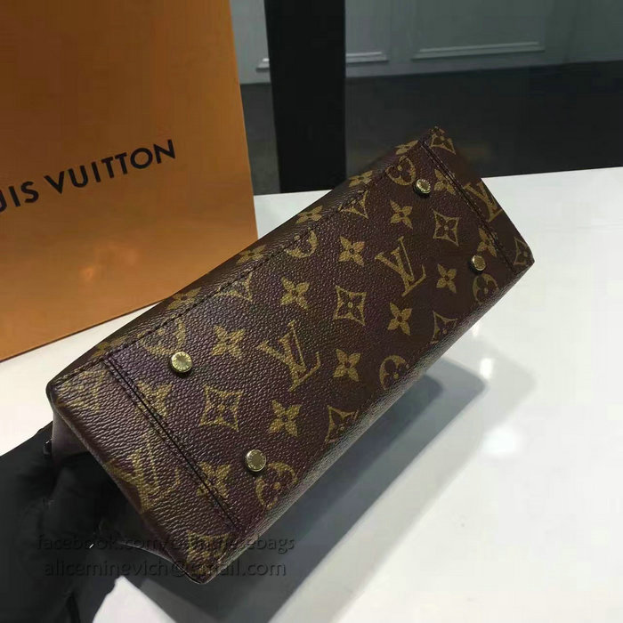 Louis Vuitton Monogram Canvas One Handle Flap Bag MM M43125