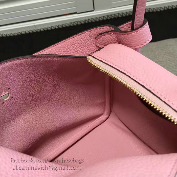 Hermes Lindy 26 Bag Pink Togo Calfskin Leather HLD2630