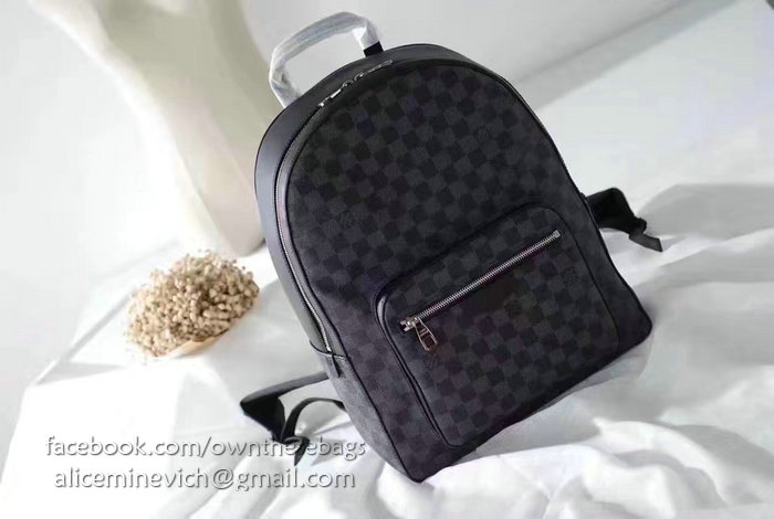 Louis Vuitton Damier Graphite Canvas Josh Backpack N41473