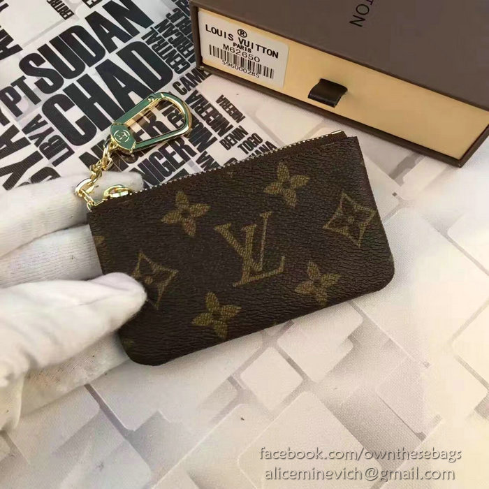 Louis Vuitton Monogram Canvas Key Pouch M62650