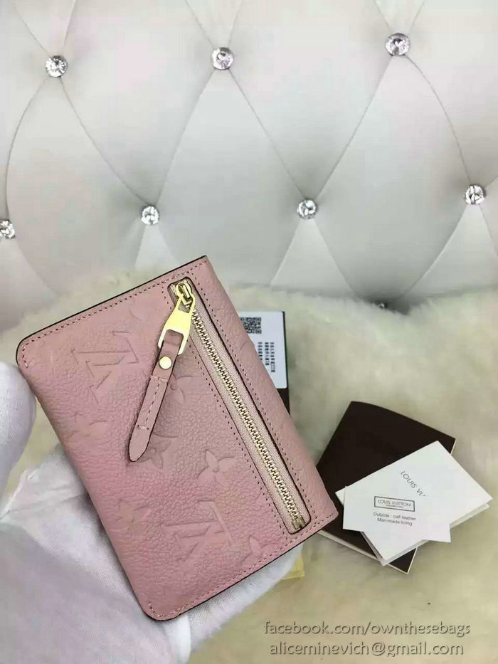 Louis Vuitton Monogram Empreinte Key Pouch Pink M60633