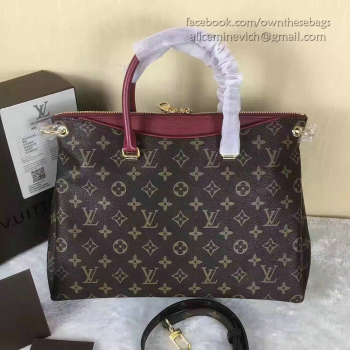 Louis Vuitton Monogram Canvas Pallas Raisin M41599