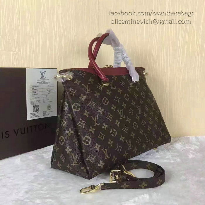 Louis Vuitton Monogram Canvas Pallas Raisin M41599