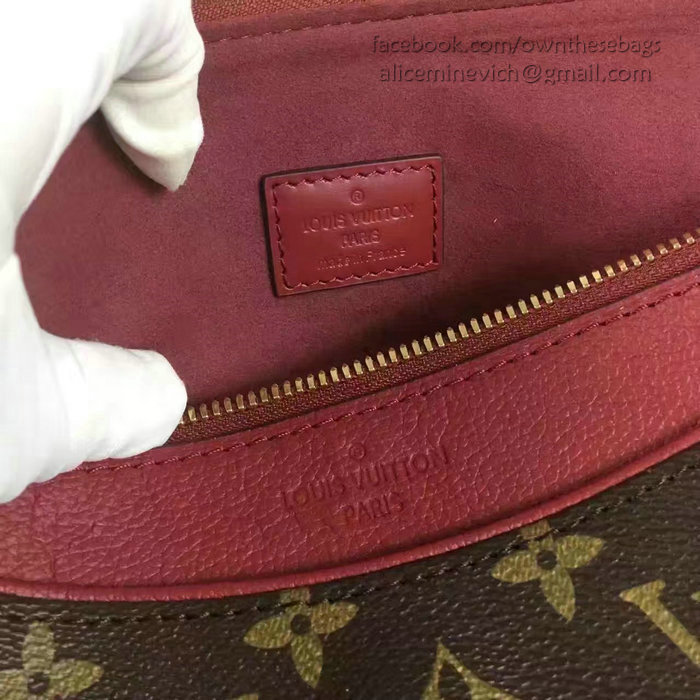 Louis Vuitton Monogram Canvas Pallas Raisin M41599