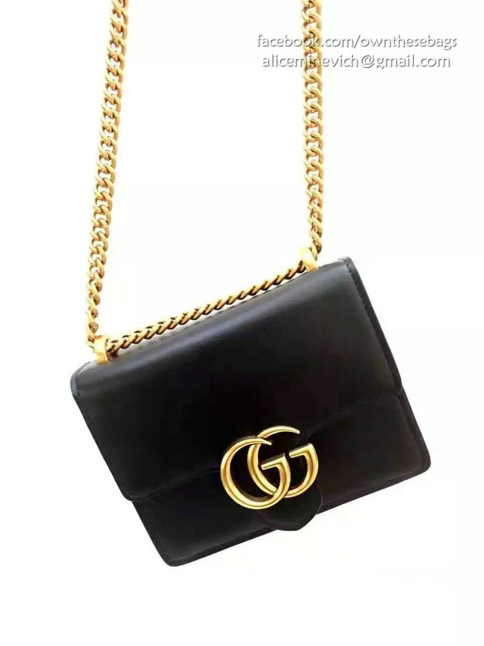 Gucci GG Marmont Leather Shoulder Bag 431384