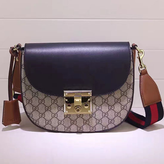 Gucci Padlock GG Supreme Shoulder Bag 453189