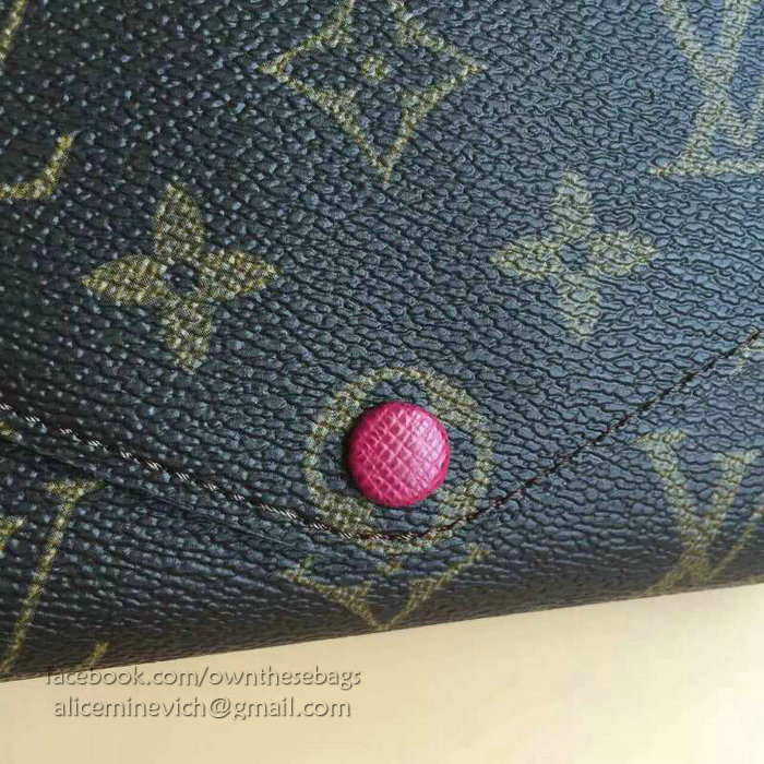 Louis Vuitton Monogram Canvas Josephine Wallet Fuchsia M41739