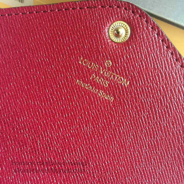 Louis Vuitton Monogram Canvas Josephine Wallet Fuchsia M41739