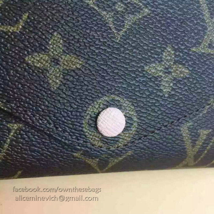 Louis Vuitton Monogram Canvas Josephine Wallet Rose Ballerine M41739