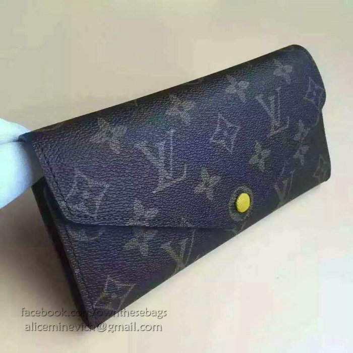 Louis Vuitton Monogram Canvas Josephine Wallet Yellow M41739