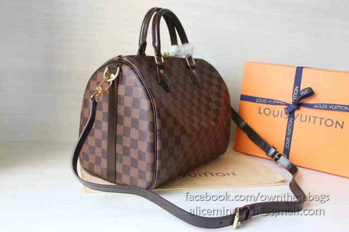 Louis Vuitton Damier Ebene Canvas Speedy Bandouliere 30 N41367