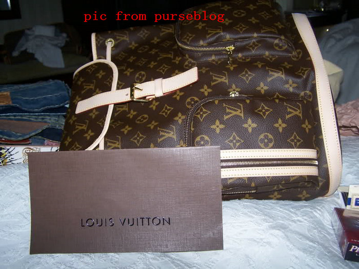 Louis Vuitton Monogram Canvas Bosphore Backpack M40107