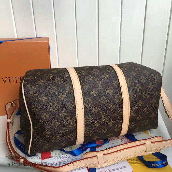 Louis Vuitton Monogram Canvas Keepall Bandouliere 35 M42426