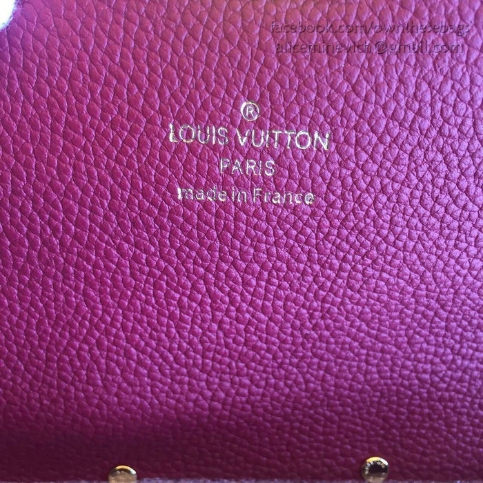 Louis Vuitton Monogram Canvas Pallas Wallet Burgundy M41948