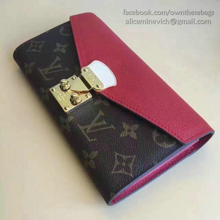 Louis Vuitton Monogram Canvas Pallas Wallet Cherry M41948