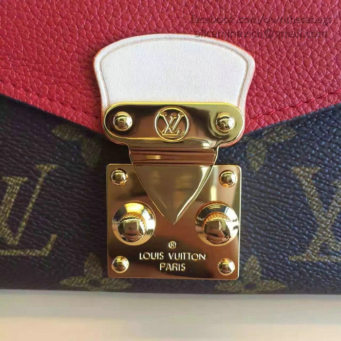 Louis Vuitton Monogram Canvas Pallas Wallet Cherry M41948