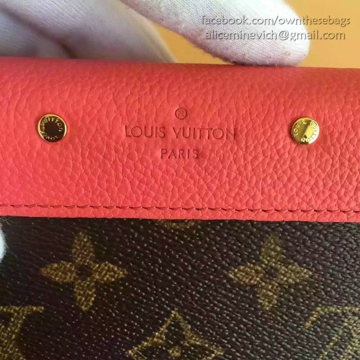 Louis Vuitton Monogram Canvas Pallas Wallet Poppy M41948