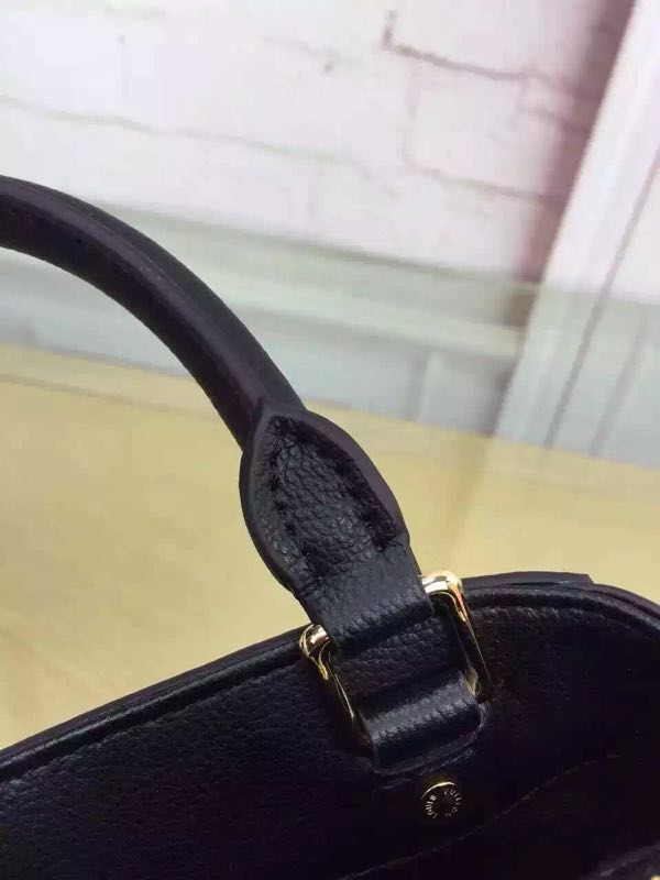 Louis Vuitton Monogram Empreinte Nano Montaigne Noir M50865