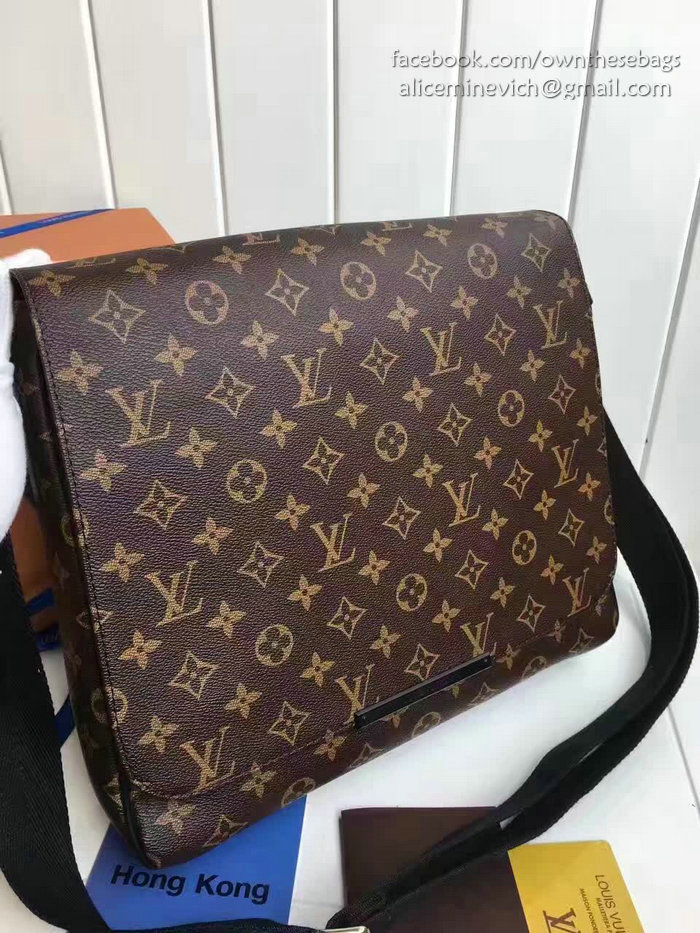 Louis Vuitton Monogram Macassar Canvas District MM M40934