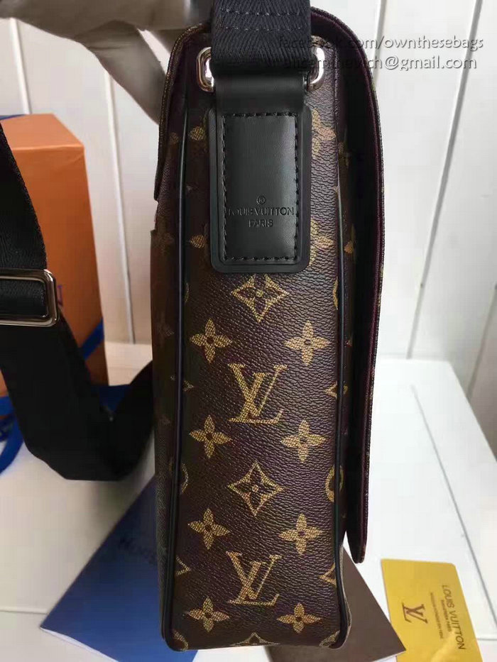 Louis Vuitton Monogram Macassar Canvas District MM M40934