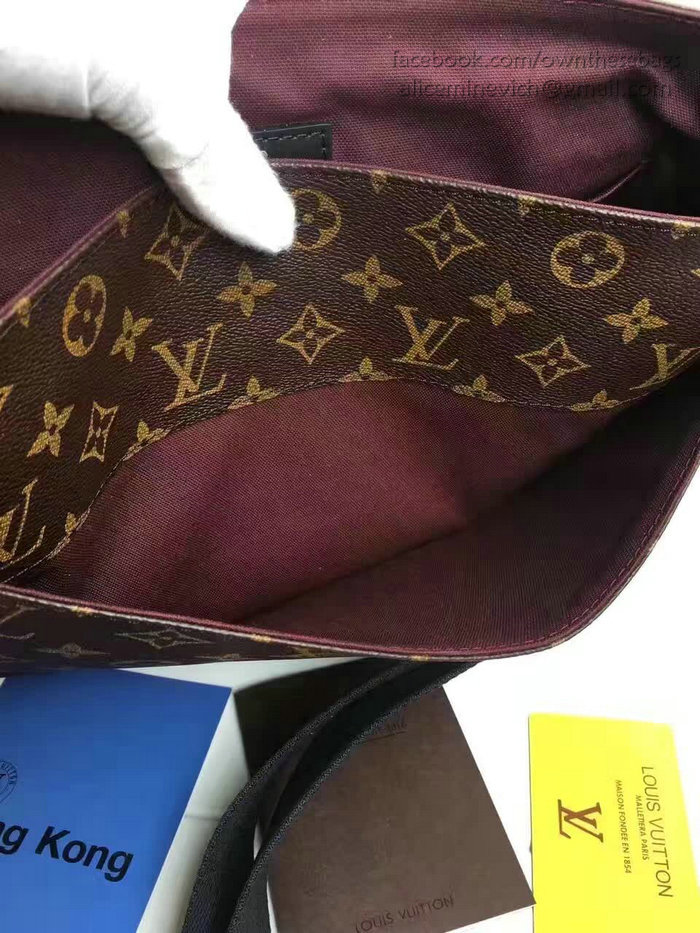 Louis Vuitton Monogram Macassar Canvas District MM M40934