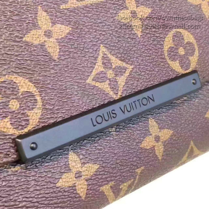 Louis Vuitton Monogram Macassar Canvas District PM M40935