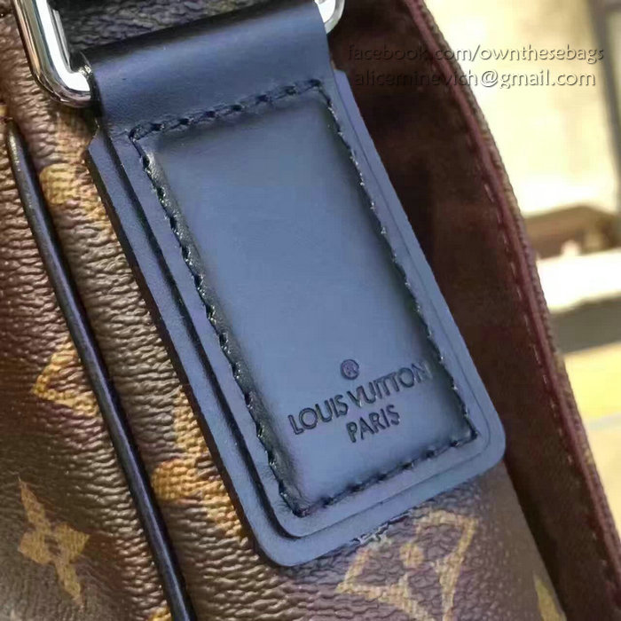 Louis Vuitton Monogram Macassar Canvas District PM M40935