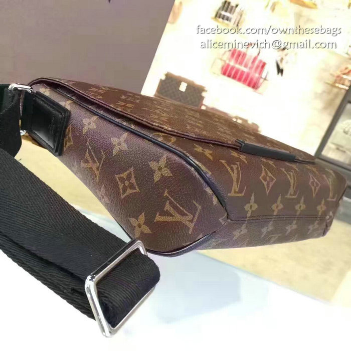 Louis Vuitton Monogram Macassar Canvas District PM M40935