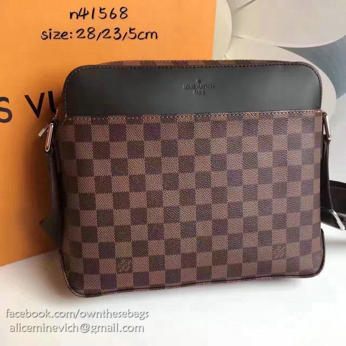 Louis Vuitton Damier Ebene Canvas Jake Messenger PM N41568