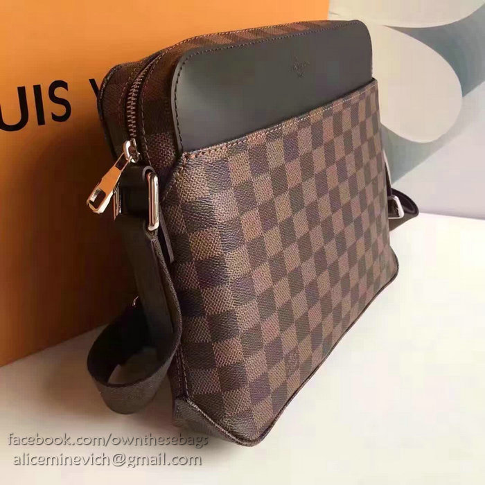 Louis Vuitton Damier Ebene Canvas Jake Messenger PM N41568