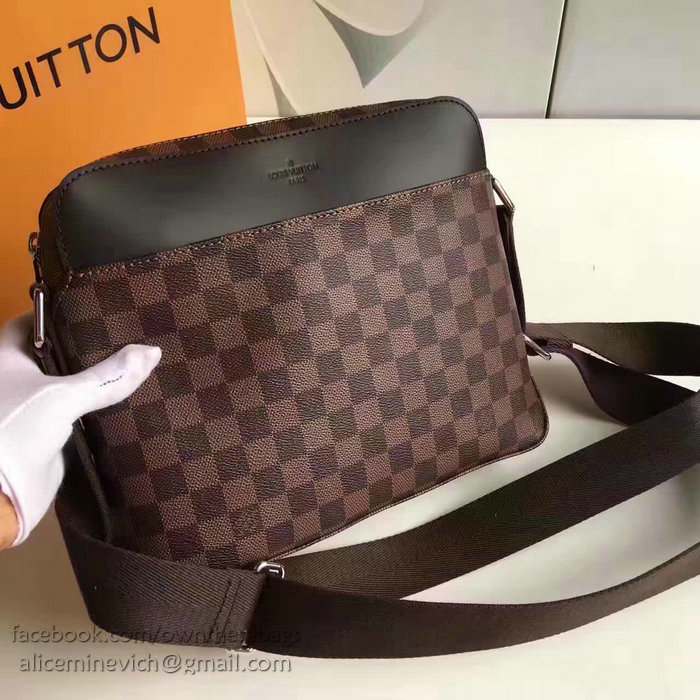 Louis Vuitton Damier Ebene Canvas Jake Messenger PM N41568