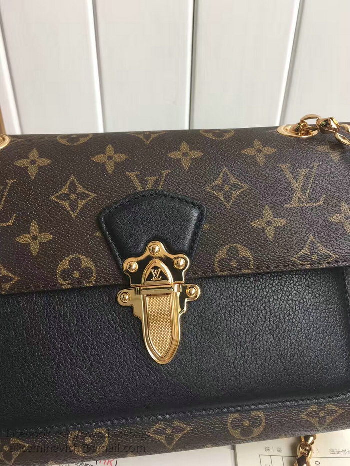 Louis Vuitton Monogram Canvas Victoire Bag Noir M41731