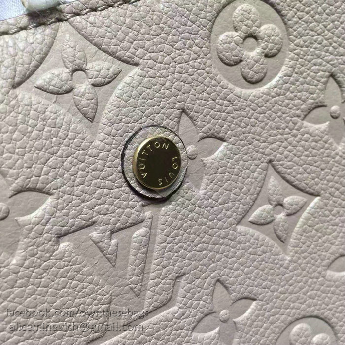 Louis Vuitton Monogram Empreinte Montaigne BB Dune M41053