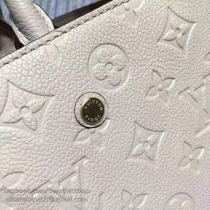 Louis Vuitton Monogram Empreinte Montaigne BB Dune M41053