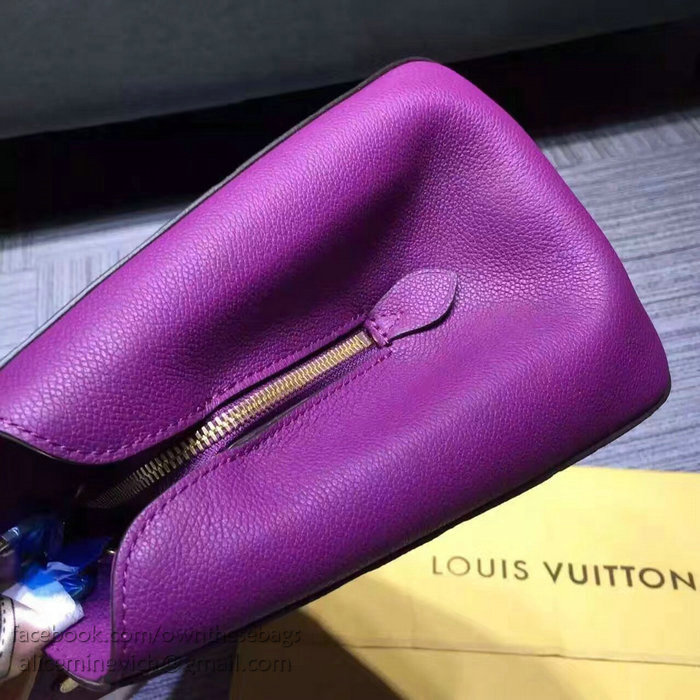 Louis Vuitton Monogram Empreinte Montaigne BB Purple M41053