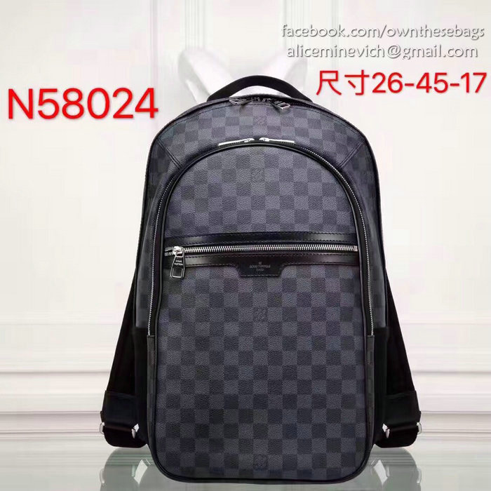 Louis Vuitton Damier Graphite Canvas Backpack N58024