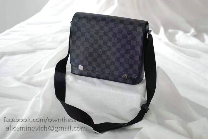 Louis Vuitton Damier Graphite Canvas District PM N41031