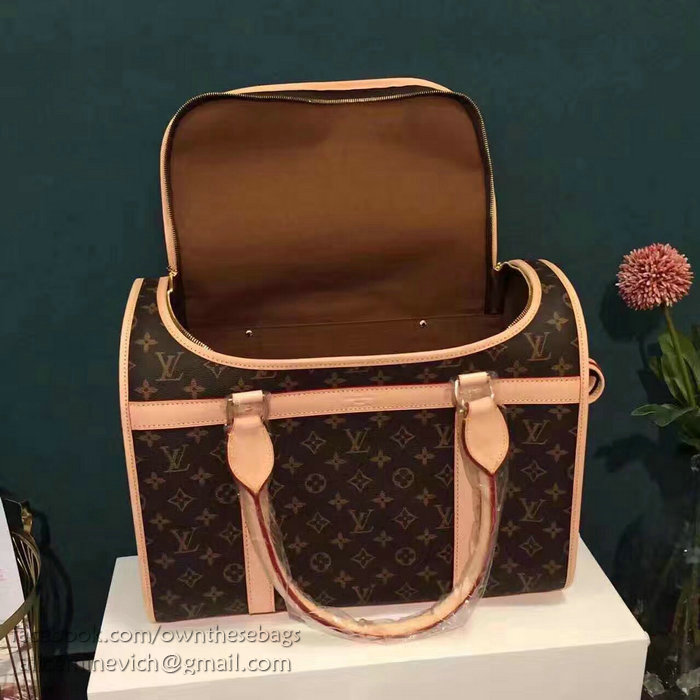 Louis Vuitton Monogram Canvas Dog Carrier 40 M42024