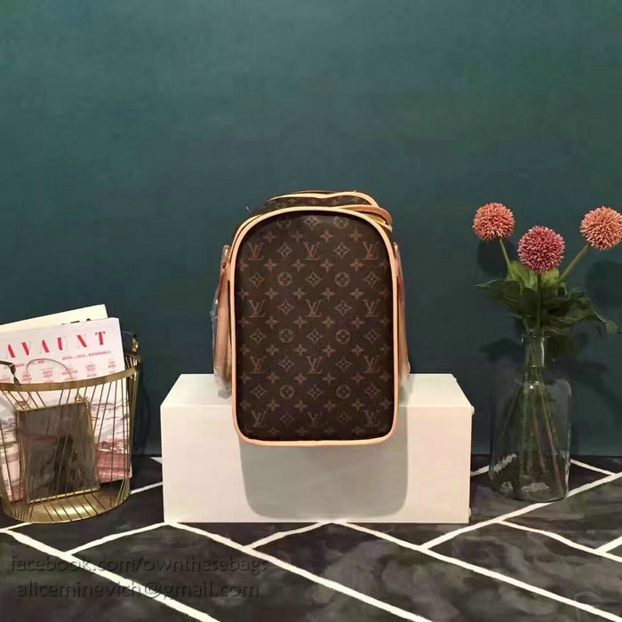 Louis Vuitton Monogram Canvas Dog Carrier 50 M42021