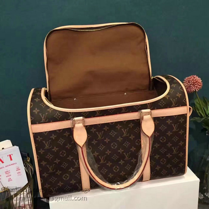 Louis Vuitton Monogram Canvas Dog Carrier 50 M42021