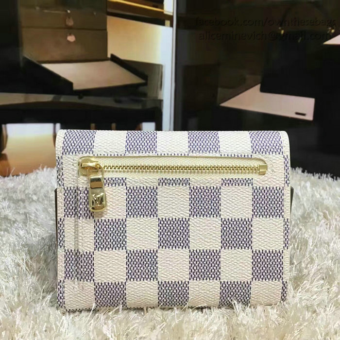 Louis Vuitton Damier Azur Canvas Porte Feuille Koala Wallet N60013