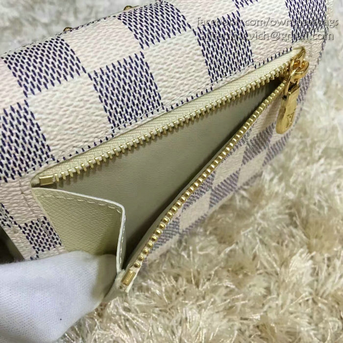 Louis Vuitton Damier Azur Canvas Porte Feuille Koala Wallet N60013