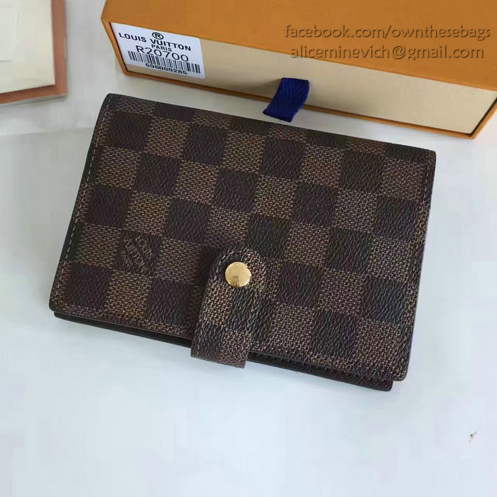 Louis Vuitton Damier Ebene Canvas Business Card Holder M61722